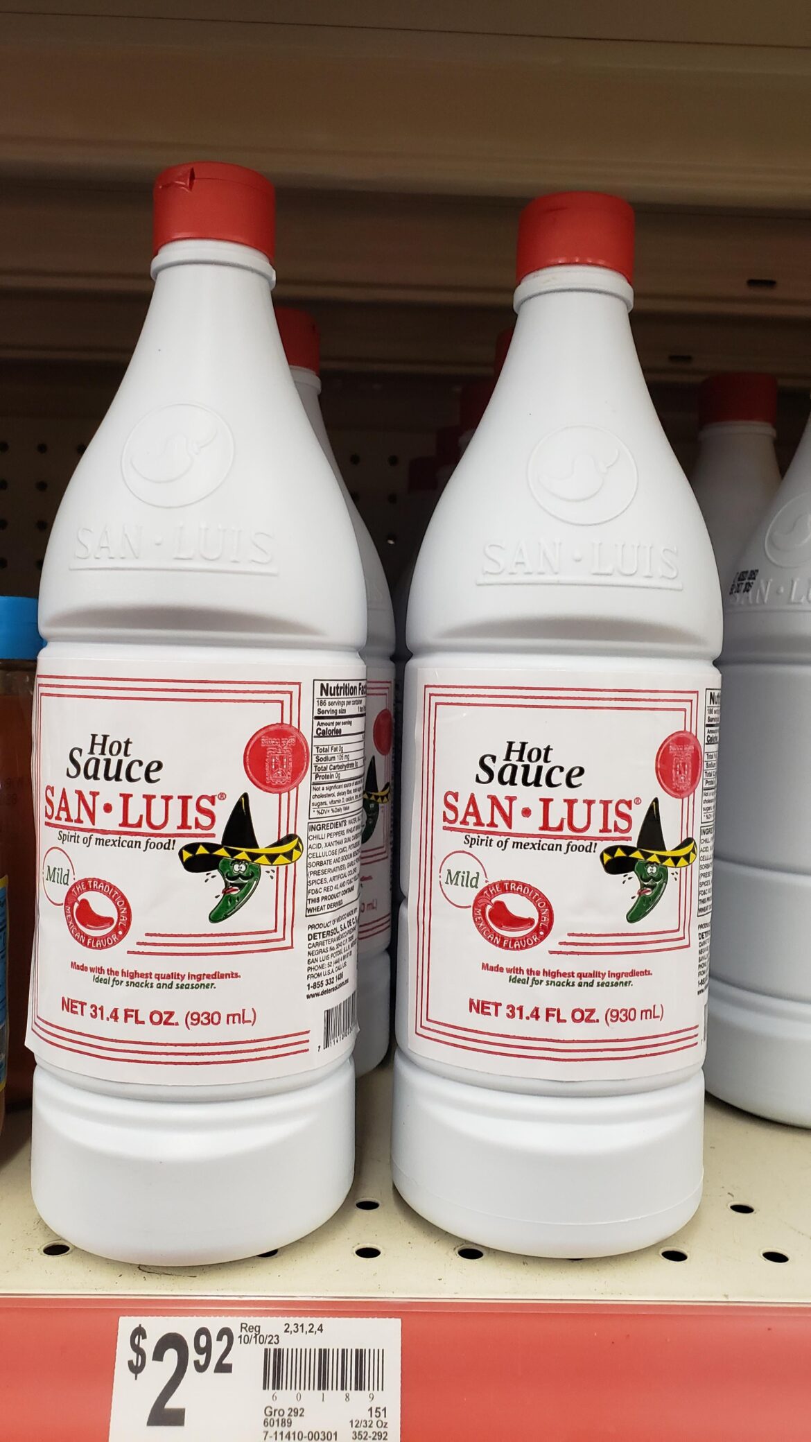 Not sure if this is hot sauce or drain cleaner