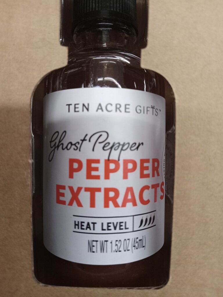 Well sweet mother of pearl, now I've seen everything. Walmart is selling extract. I made a casual suggestion to the management that they might want to stock this over by the toilet paper. My suggestion was not well received.
