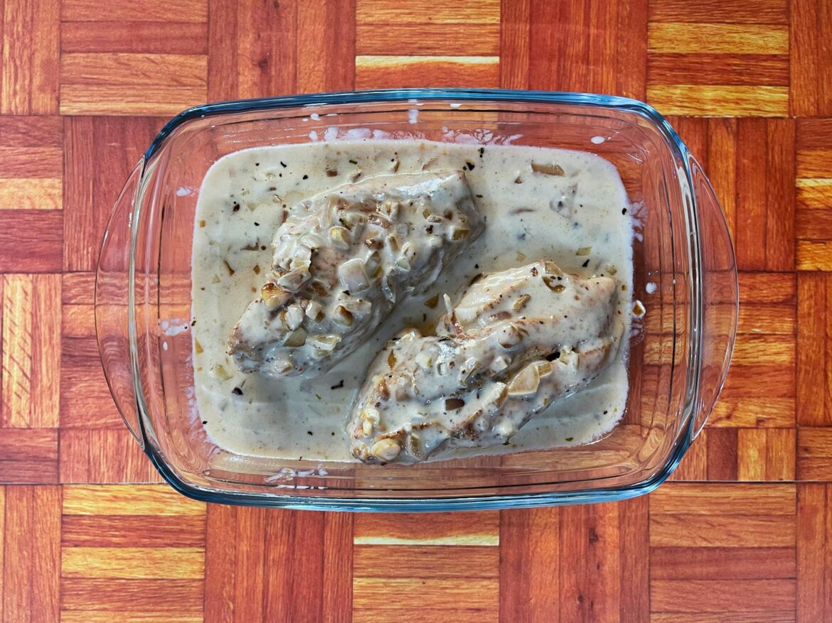 CREAMY GRILLED CHICKEN BREAST