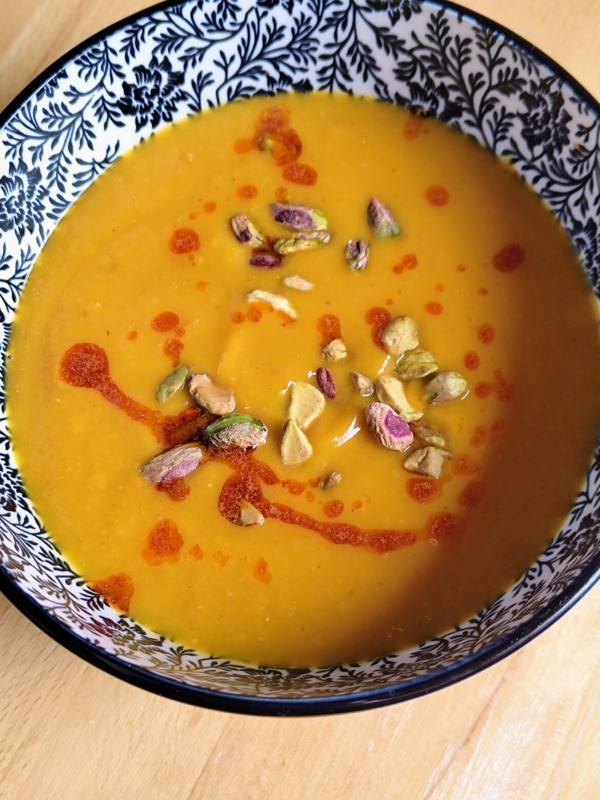 Roasted pumpkin soup