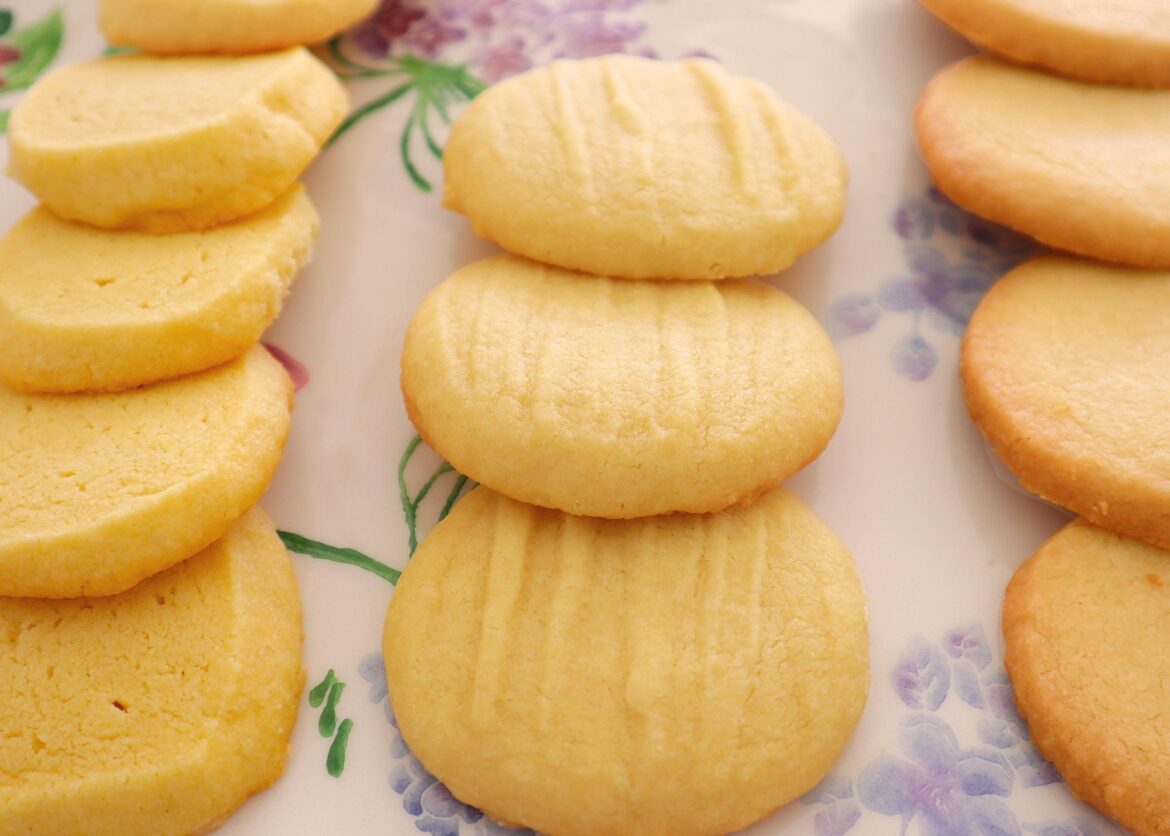 3 Ingredient Butter Cookies