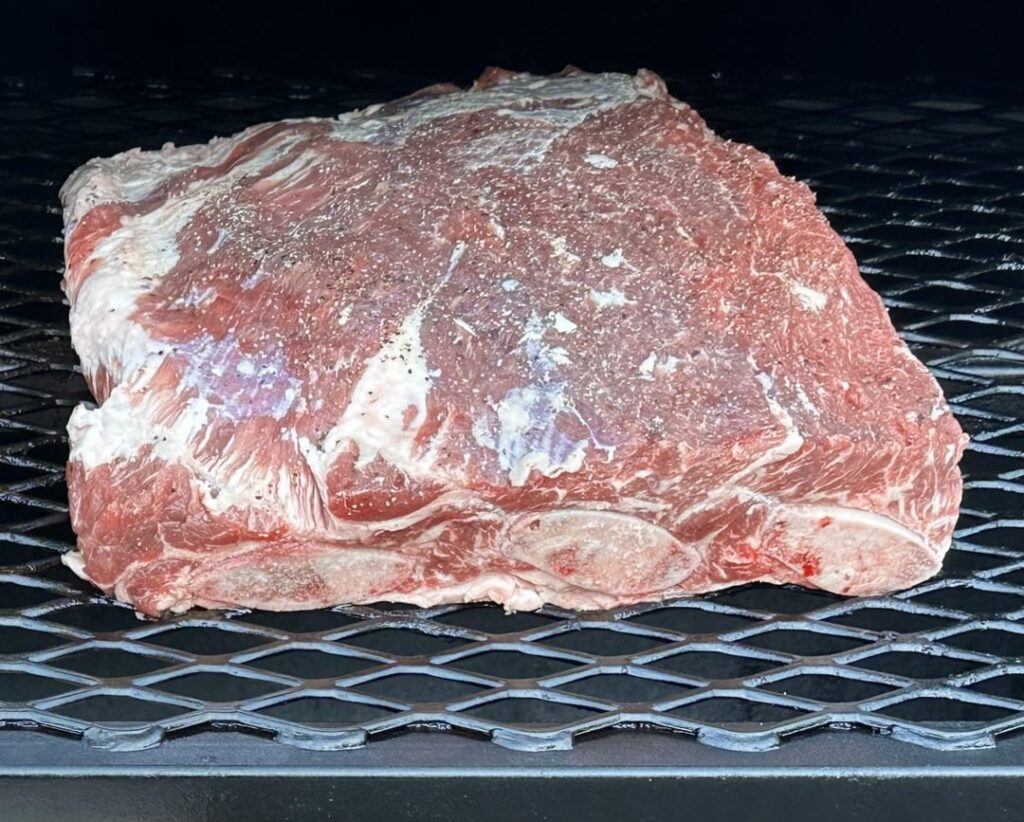 Rib plate after 2,4,6, and 7 1/2 hours.