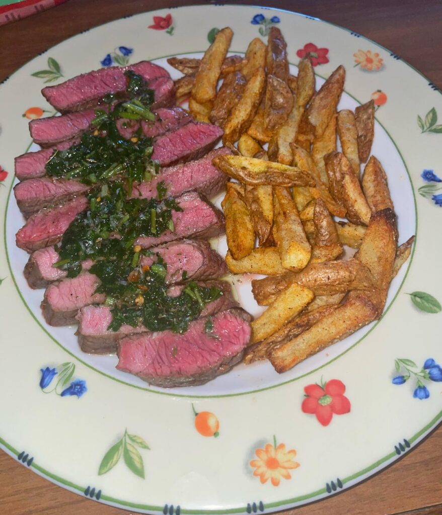 [Homemade] Steak n fries