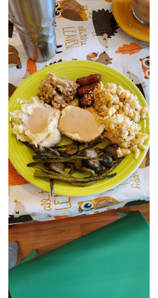 Plant based (except the little smokies)