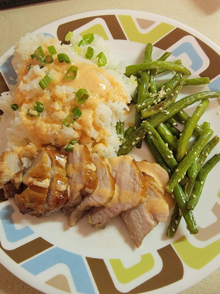 Hoisen-Glazed Pork Filet