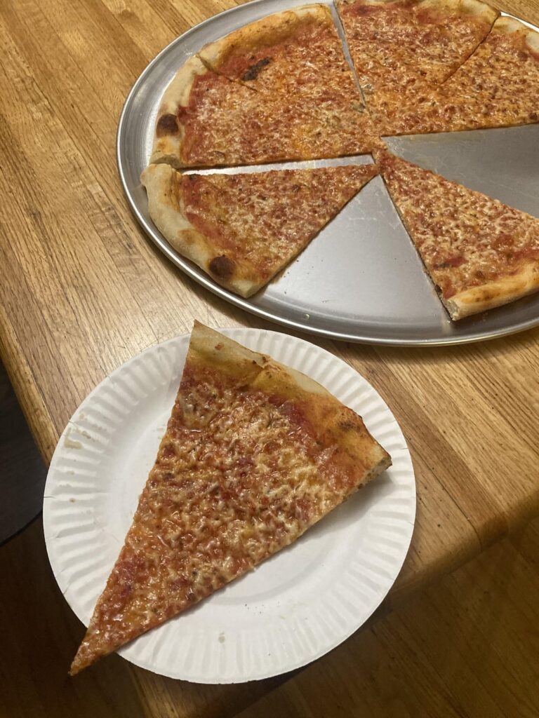 18” New York style cheese Pizza