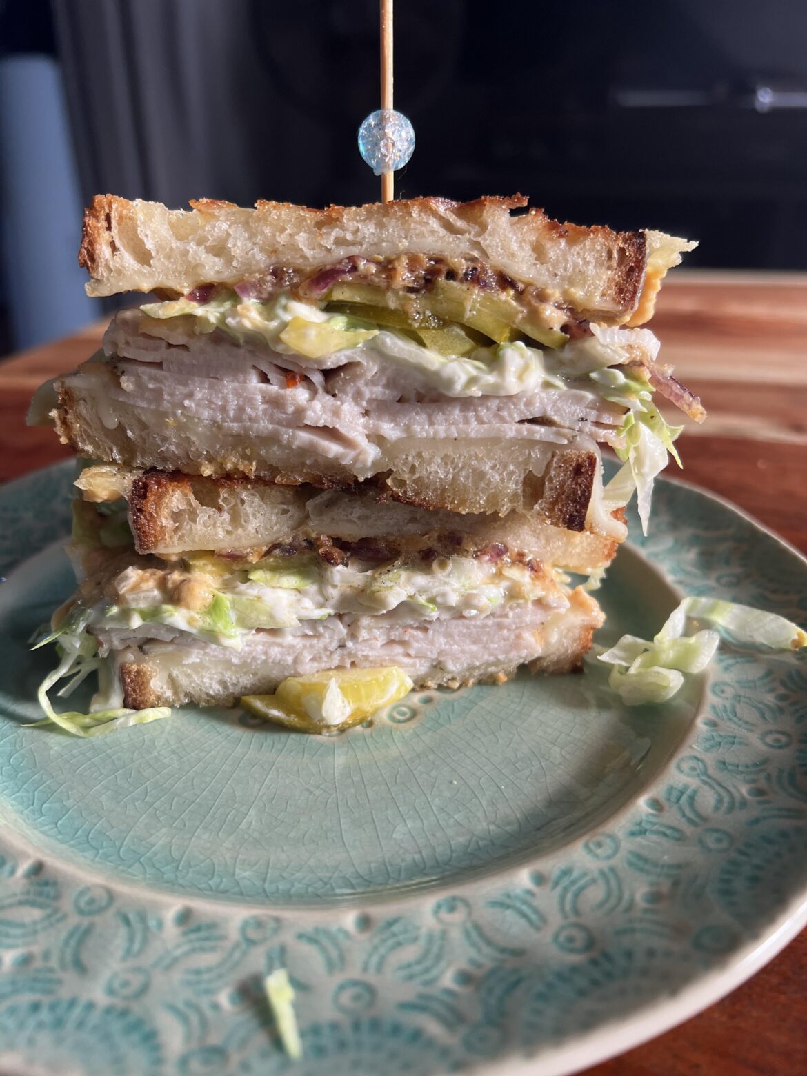 Roast turkey and persimmon mustard