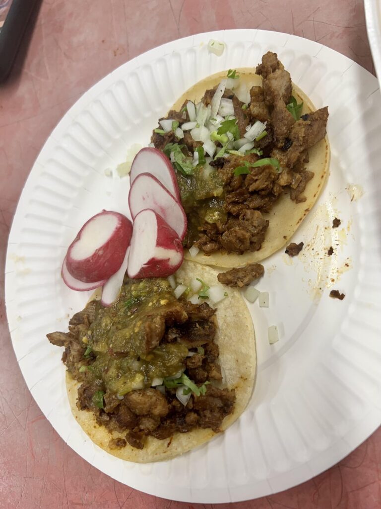 1am at Carnitas Michoacán