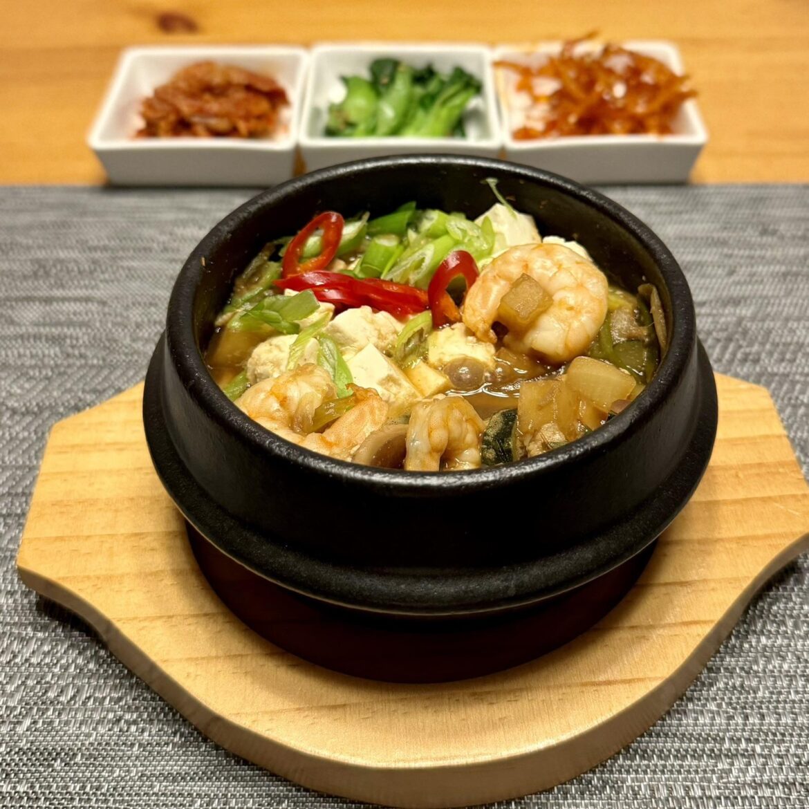 Chilly weather has arrived, doenjang jjigae night