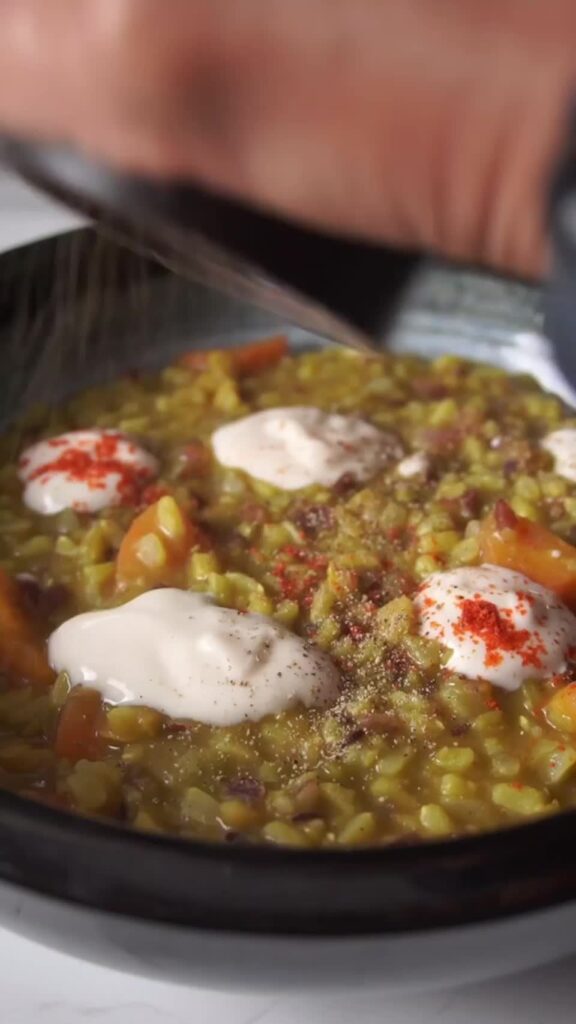 Indian Brown Rice Split Peas Khichdi