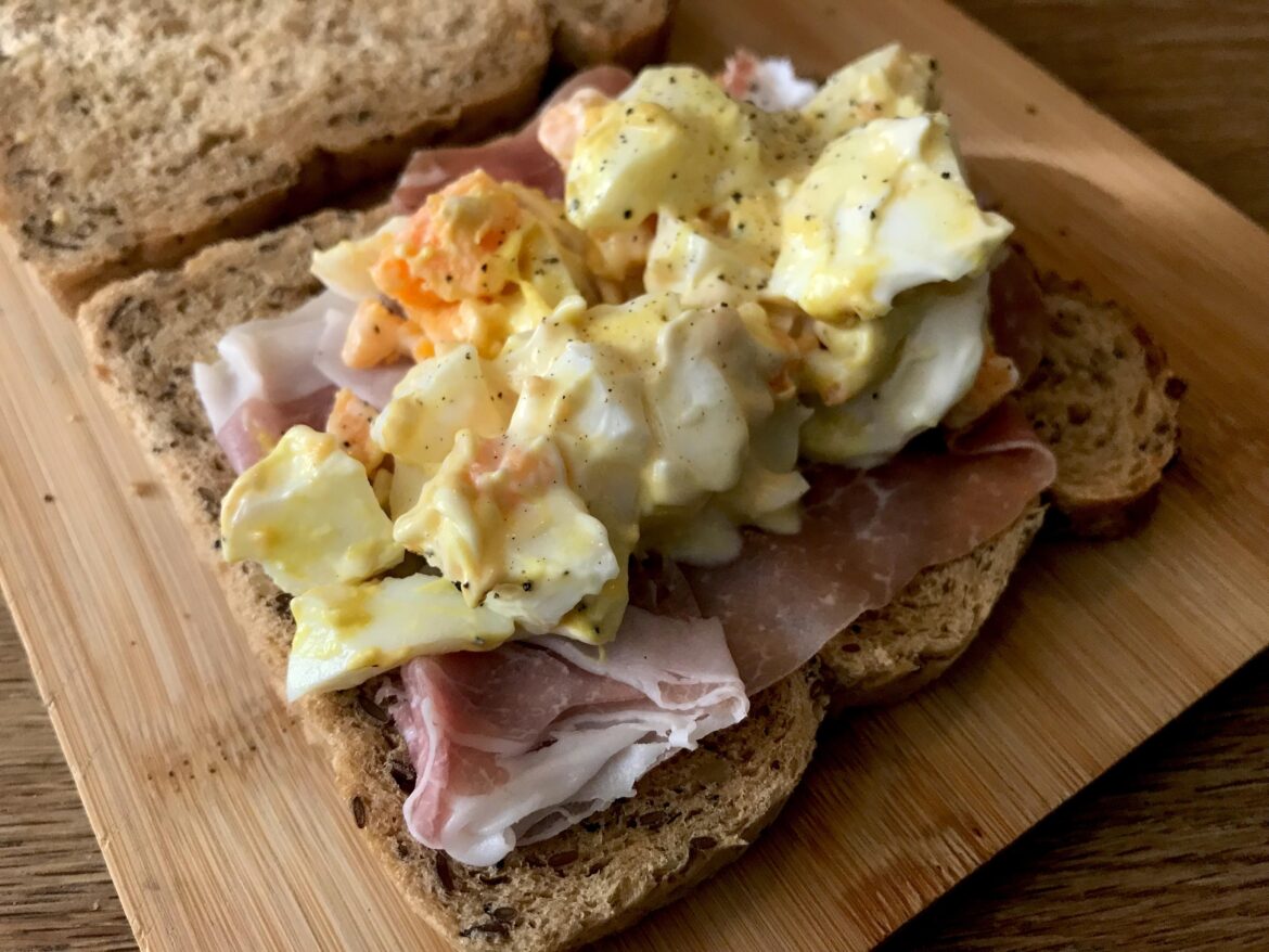 Prosciutto & Mustard Egg Mayonnaise