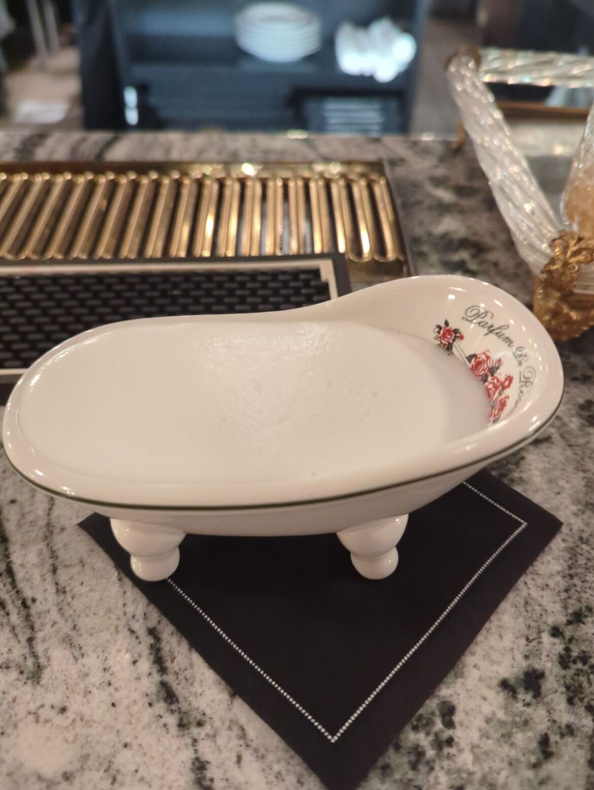 Ordered a Bathtub Gin cocktail. Was not expecting a literal bathtub.