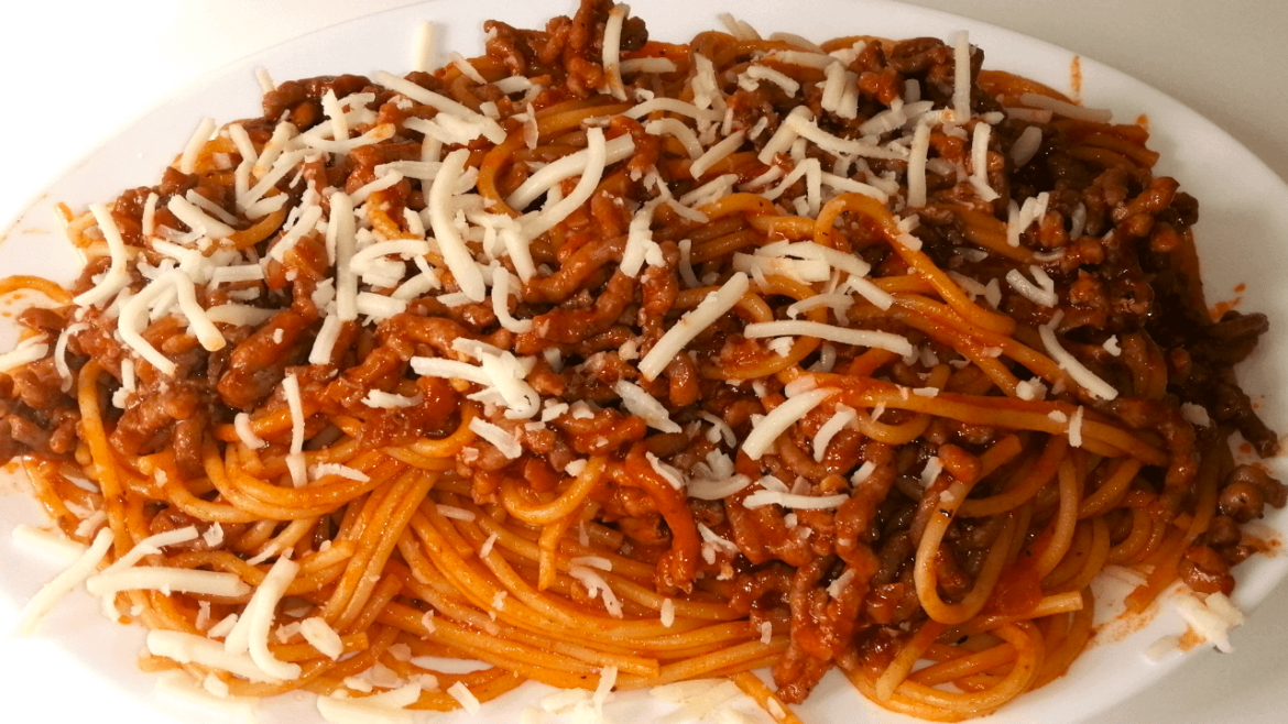 Basic Spaghetti Bolognese