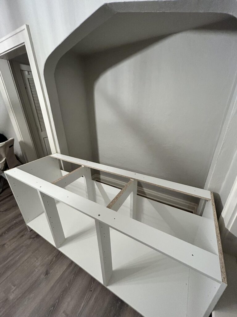 Help with any way to put modular kitchen piece in book Help with any way to put modular kitchen piece in book