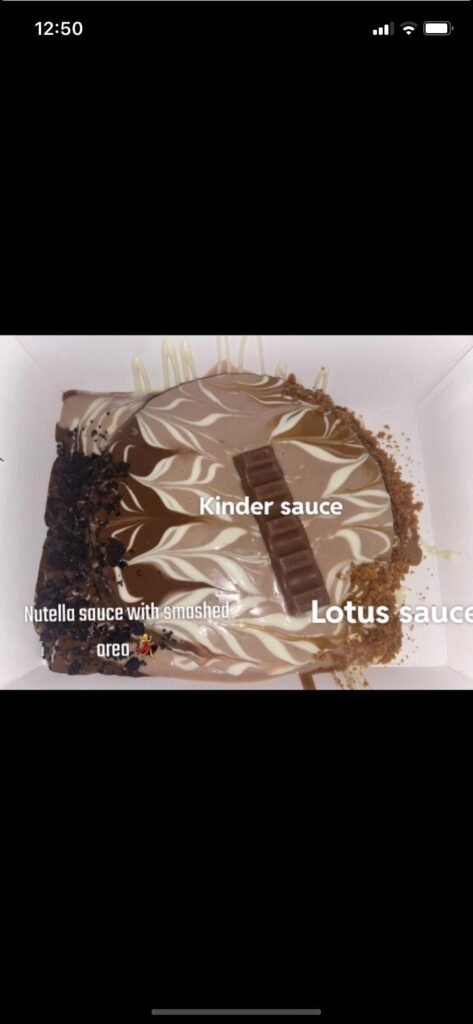 [iate ]this pancake and it was super yummy do you know guys how many calories in this 2 pancakes with those toppings (600) calories per =100grams