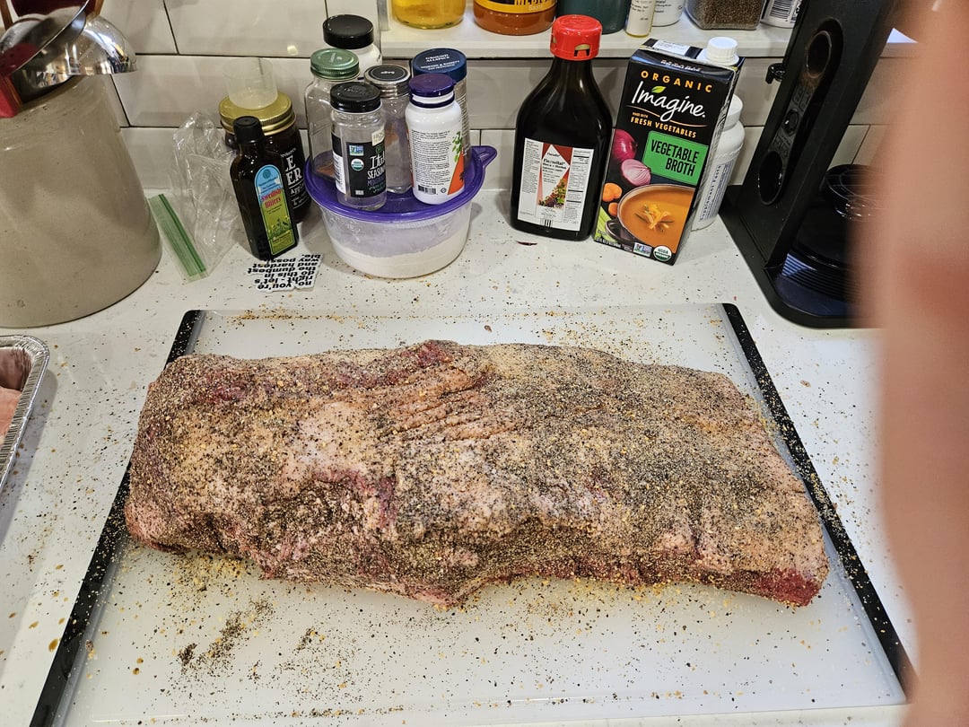 First time brisket Dining and Cooking