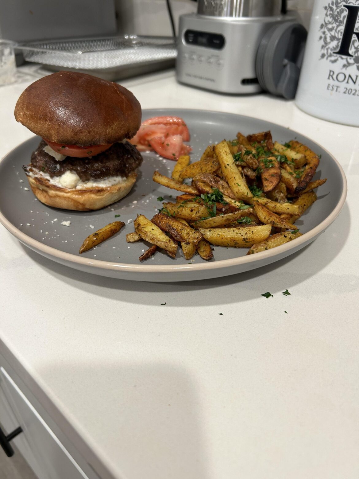 Kofta-Style Beef Burgers