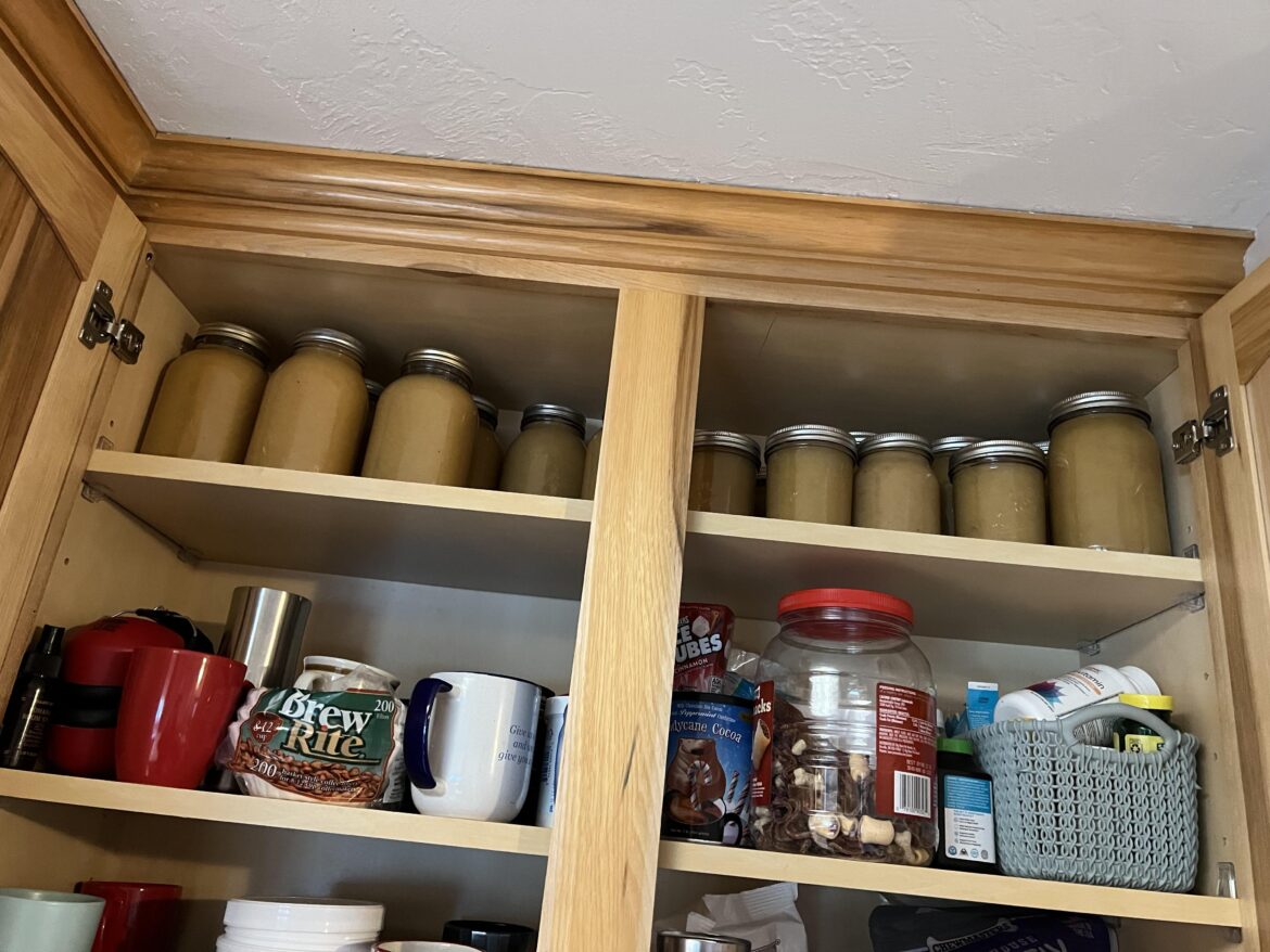 Think this is too heavy for the shelf?