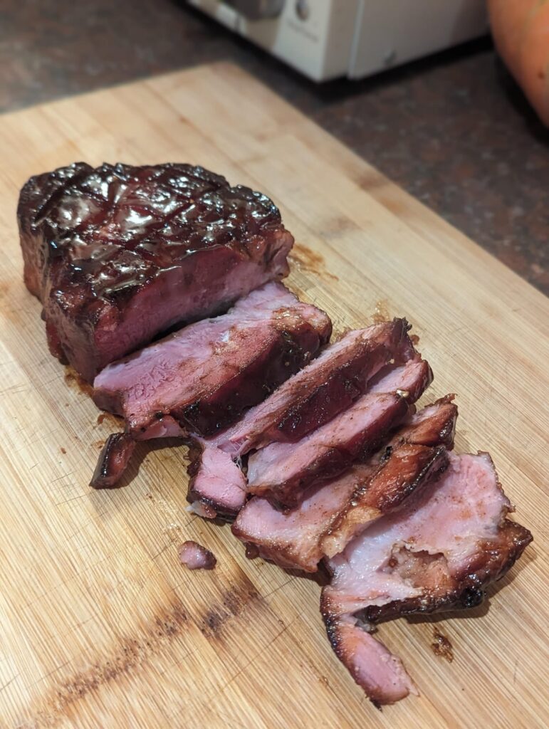 Glazed gammon Glazed gammon