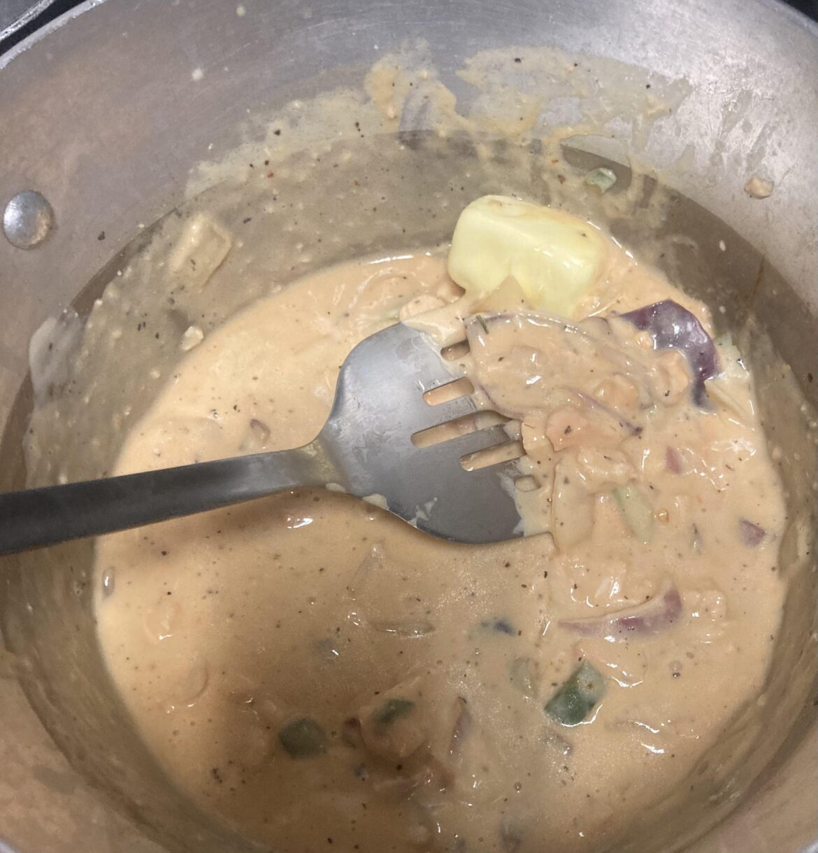 Took a $1.89 jar of target brand Alfredo sauce and gave it some balls….some delicious balls….
