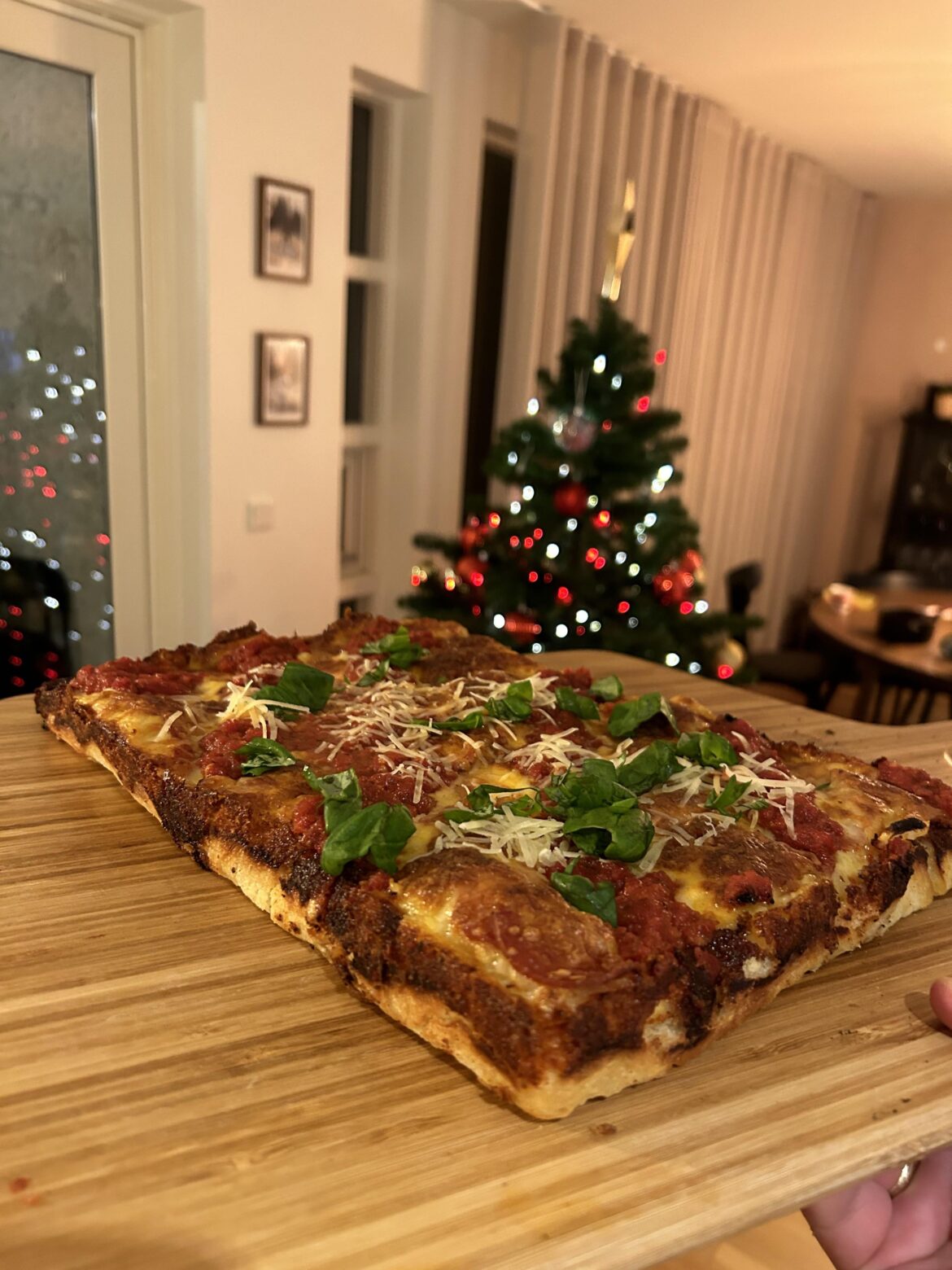 Motown pizza to properly exercise the heart!