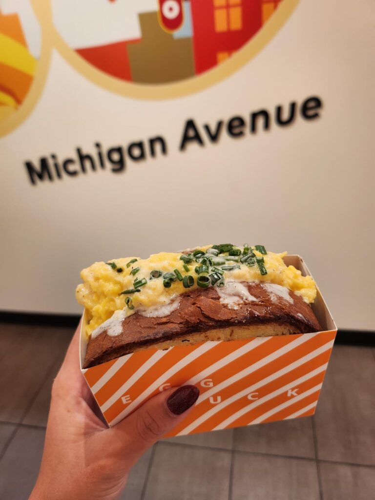 Egg Tuck just opened their first Chicago location. Their speciality is Korean style egg sandwiches.
