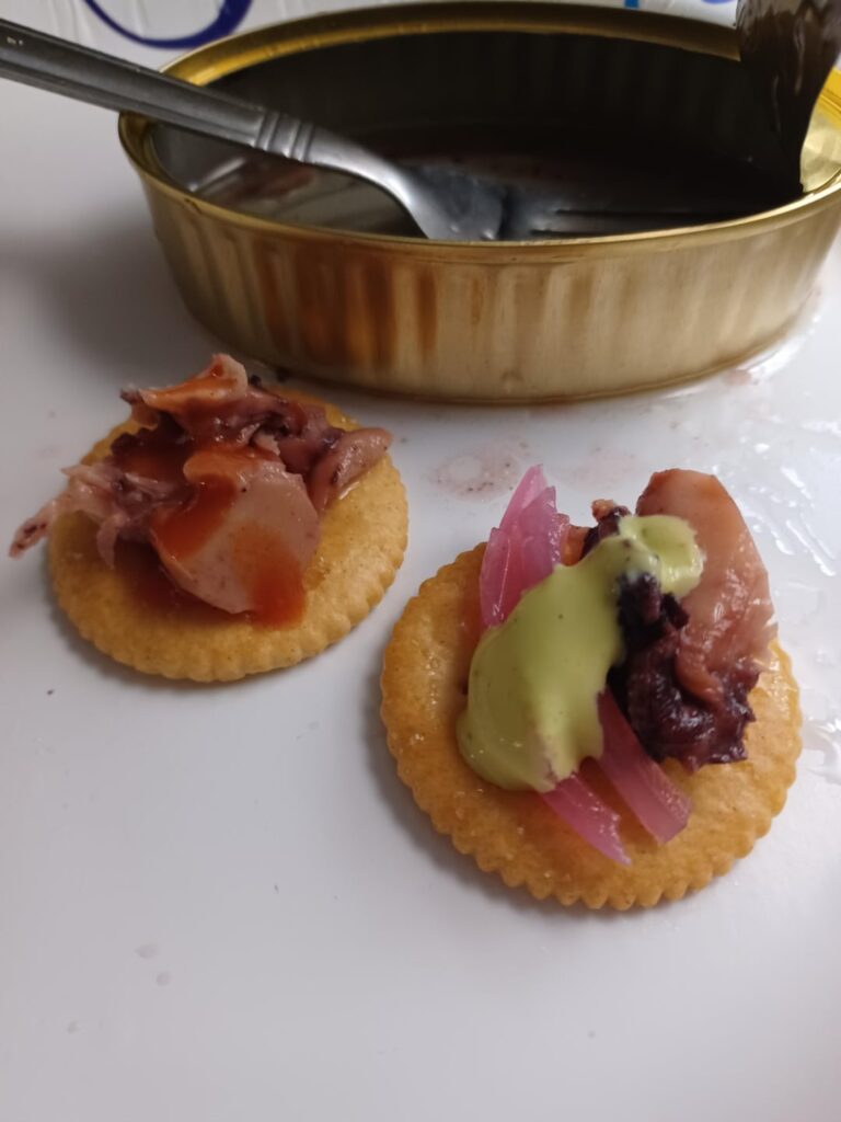 Canned Calamari ain't too bad