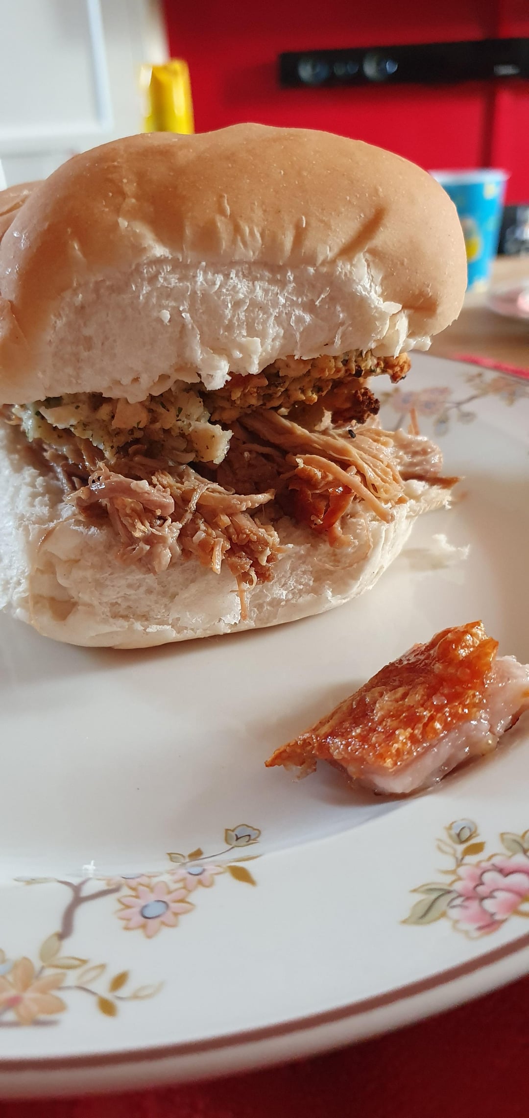 1st time pressure cooked pulled pork & crackling Dining and Cooking