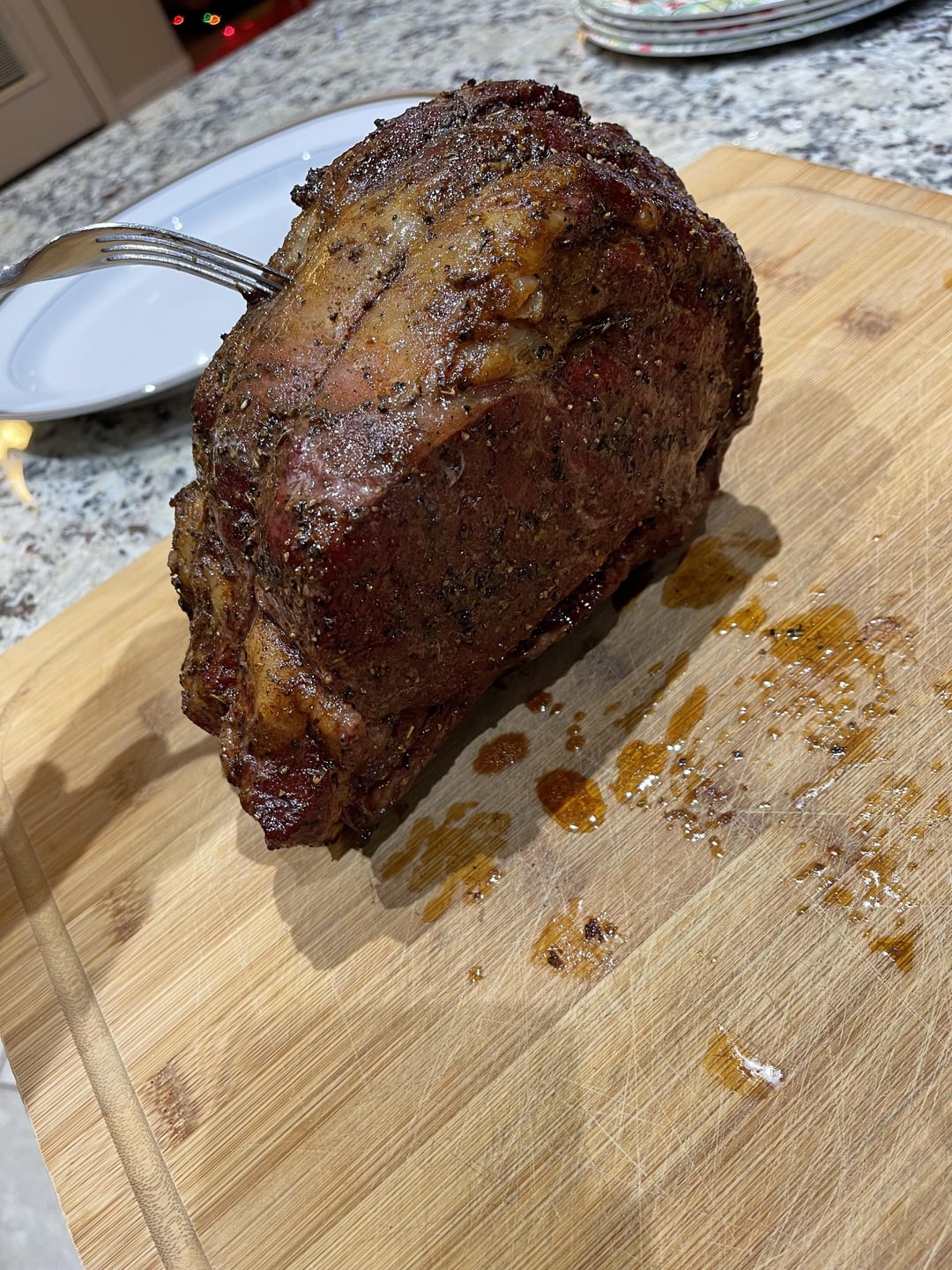 Rib roast on Traeger Dining and Cooking