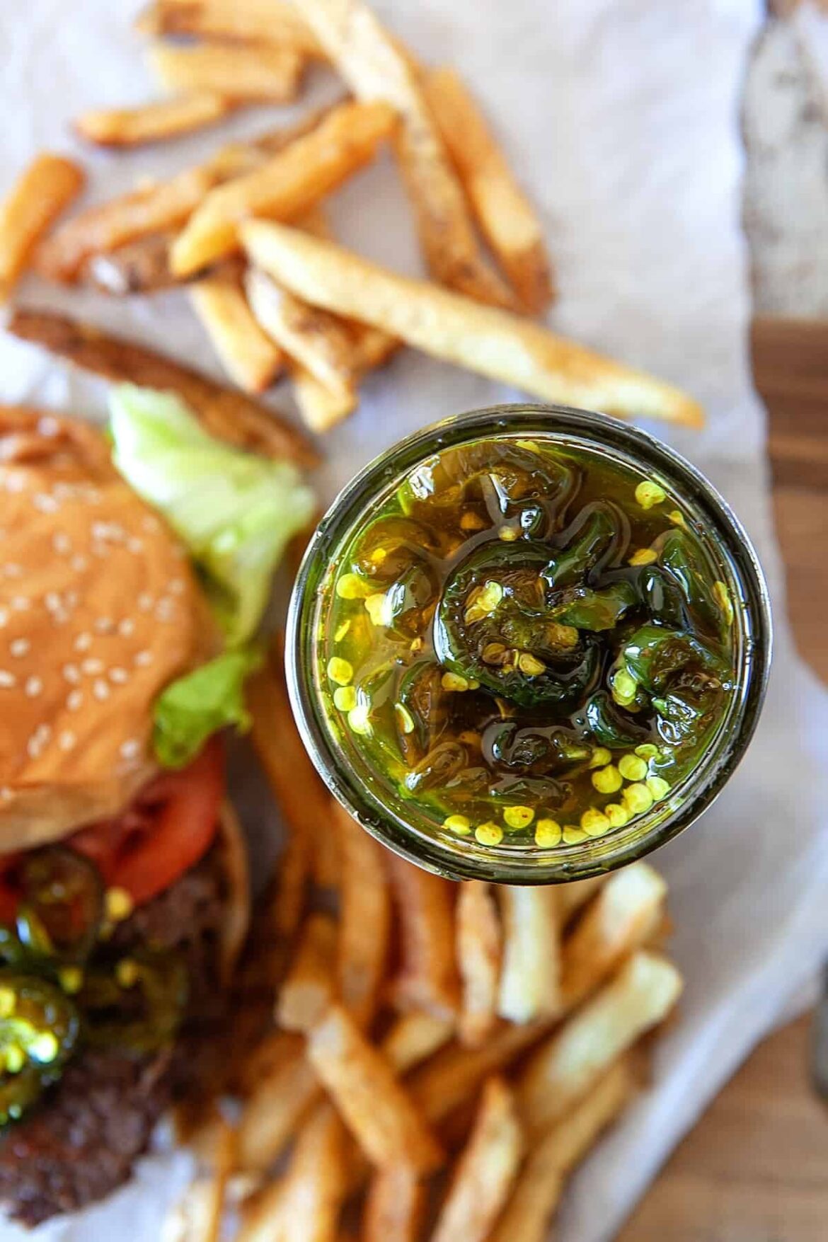 Canned Candied Jalapenos