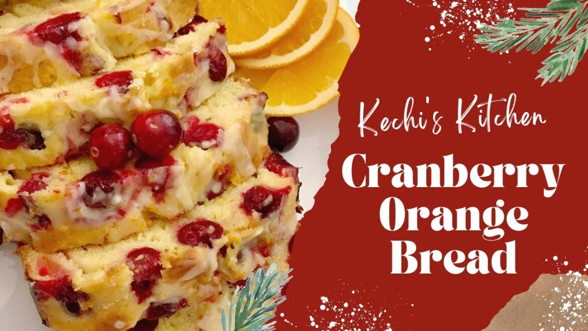 Moist + Fluffy Cranberry Orange Bread Recipe| with Fresh Cranberries | Nkechi Ajaeroh Moist + Fluffy Cranberry Orange Bread Recipe| with Fresh Cranberries | Nkechi Ajaeroh