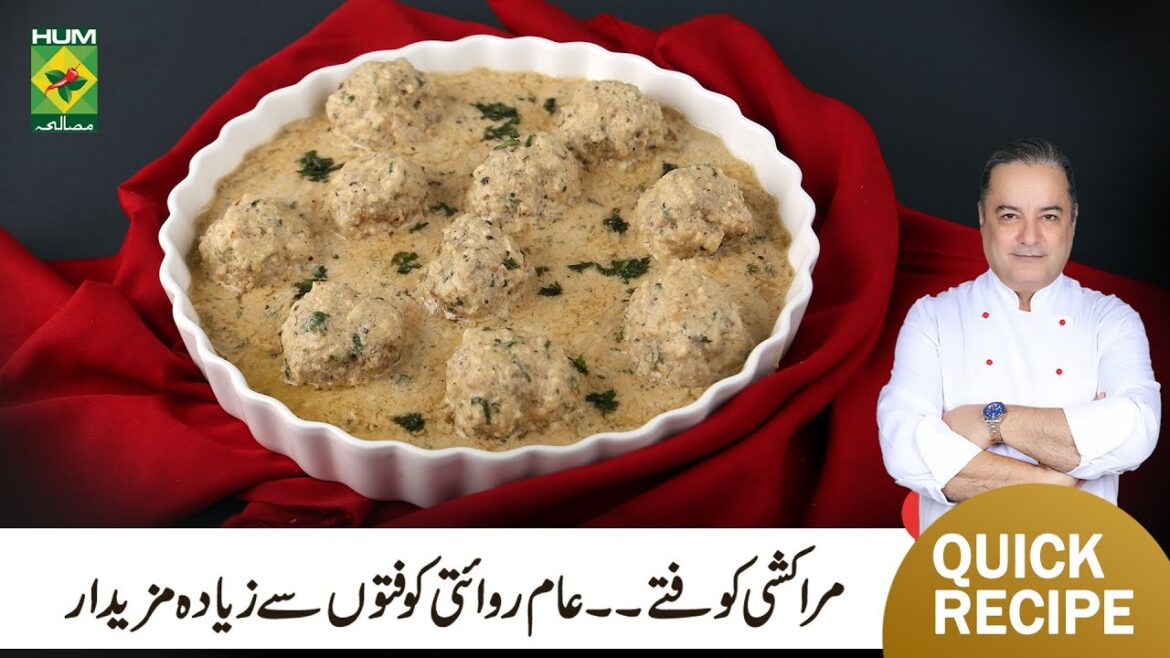 Moroccan Kofta With Yogurt Recipe | Perfect Moroccan Kofta Recipe | Chef Mehboob | MasalaTV