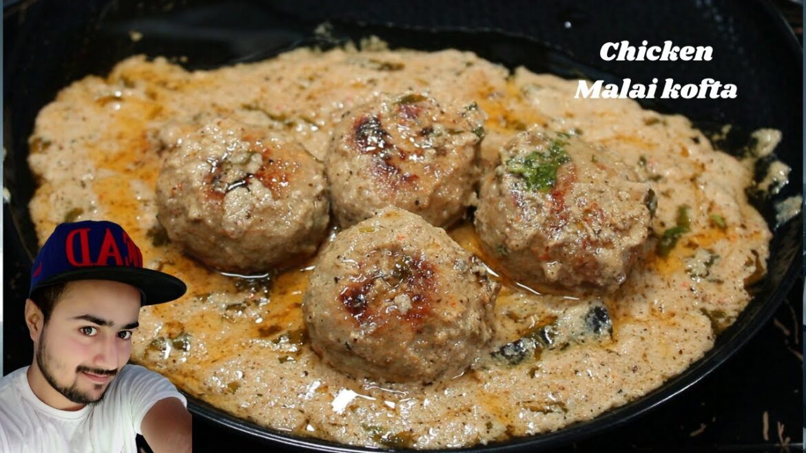 Chicken Malai Kofta | Street Style Creamy kofta |Chicken Kofta Recipe|Chicken Malai Kofta With Gravy