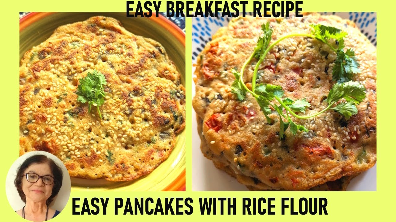 How to make Easy Pancakes With Rice Flour in minutes / Rice Flour