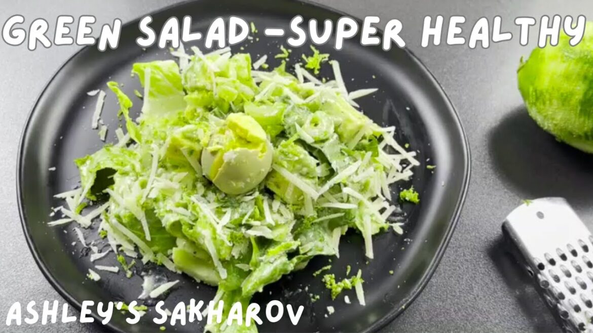 Super healthy and Delicious Salad Recipe + Salad sauce