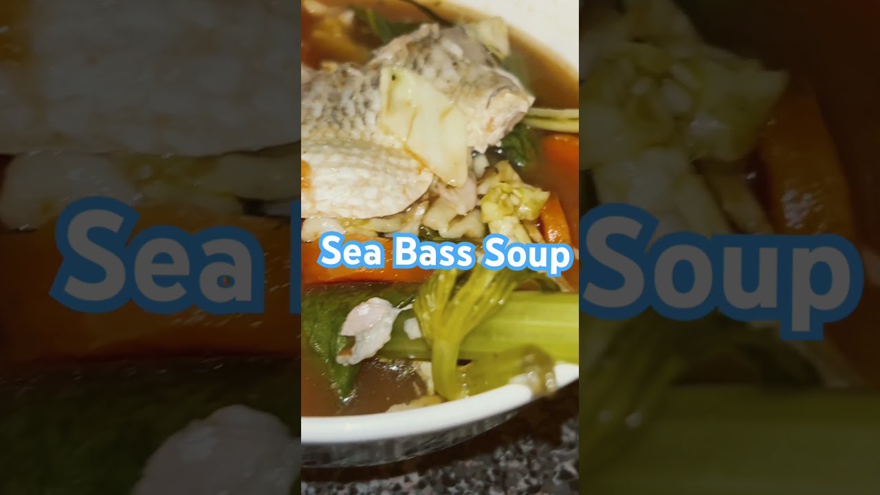 Sea Bass Soup Dining and Cooking