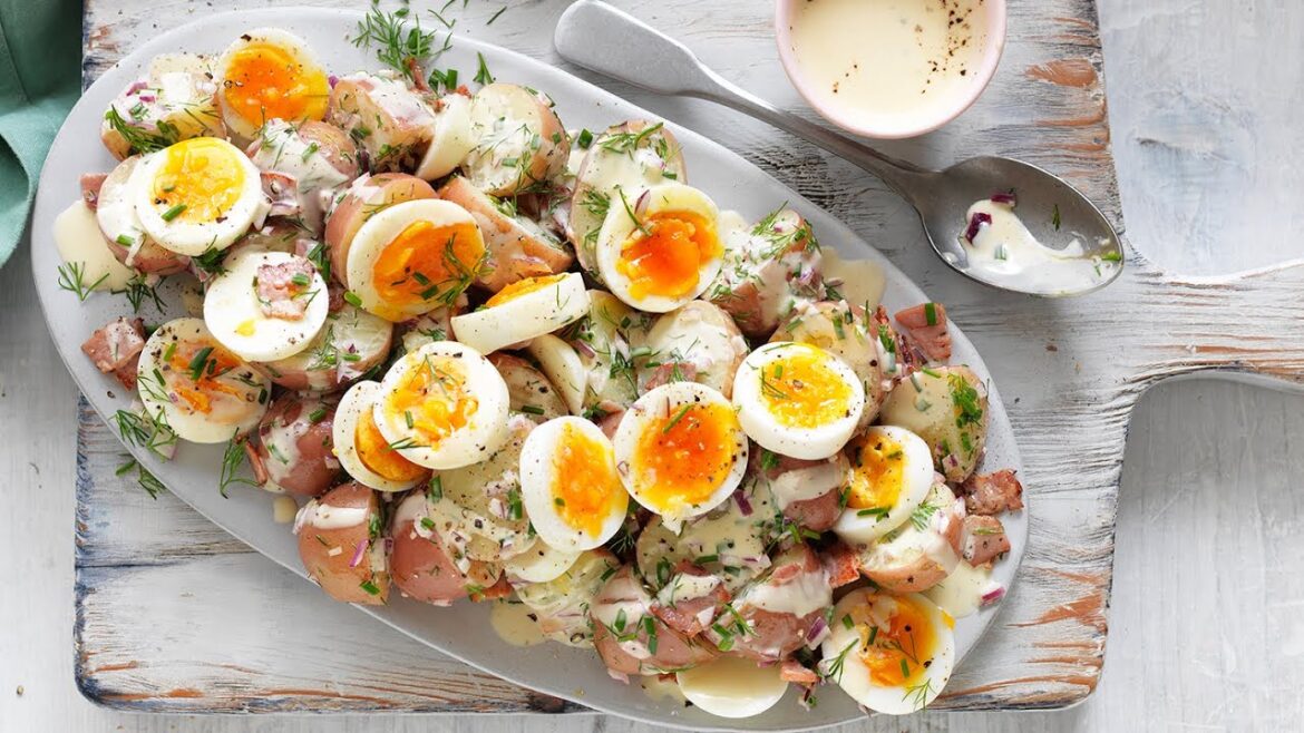 The best, classic Australian Potato Salad recipe