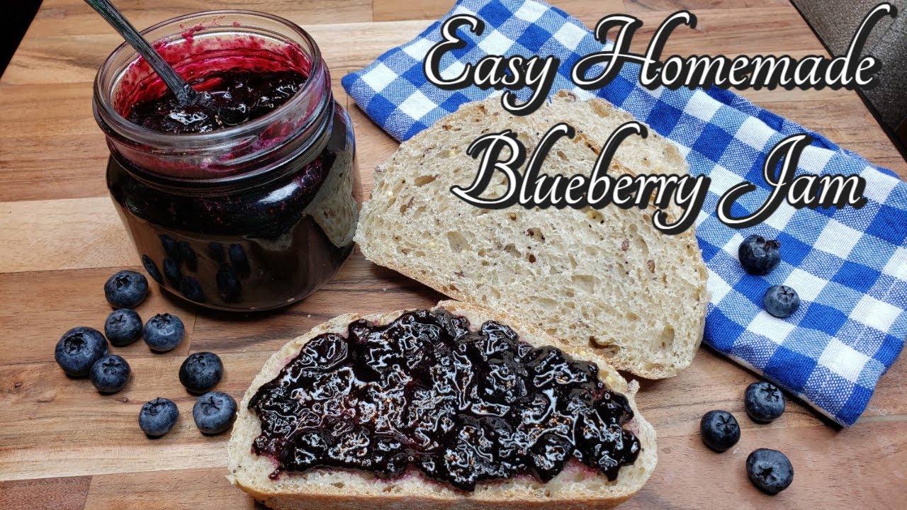 HOW TO MAKE PERFECT BLUEBERRY JAM RECIPE FOR BEGINNERS SMALL BATCH
