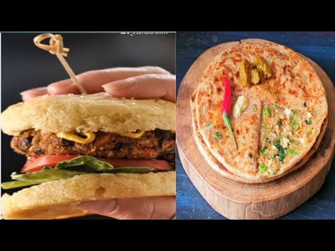 Burger Recipe || patty Burger Recipe || Paratha recipe || Egg Vegetable Paratha Recipe Burger Recipe || patty Burger Recipe || Paratha recipe || Egg Vegetable Paratha Recipe