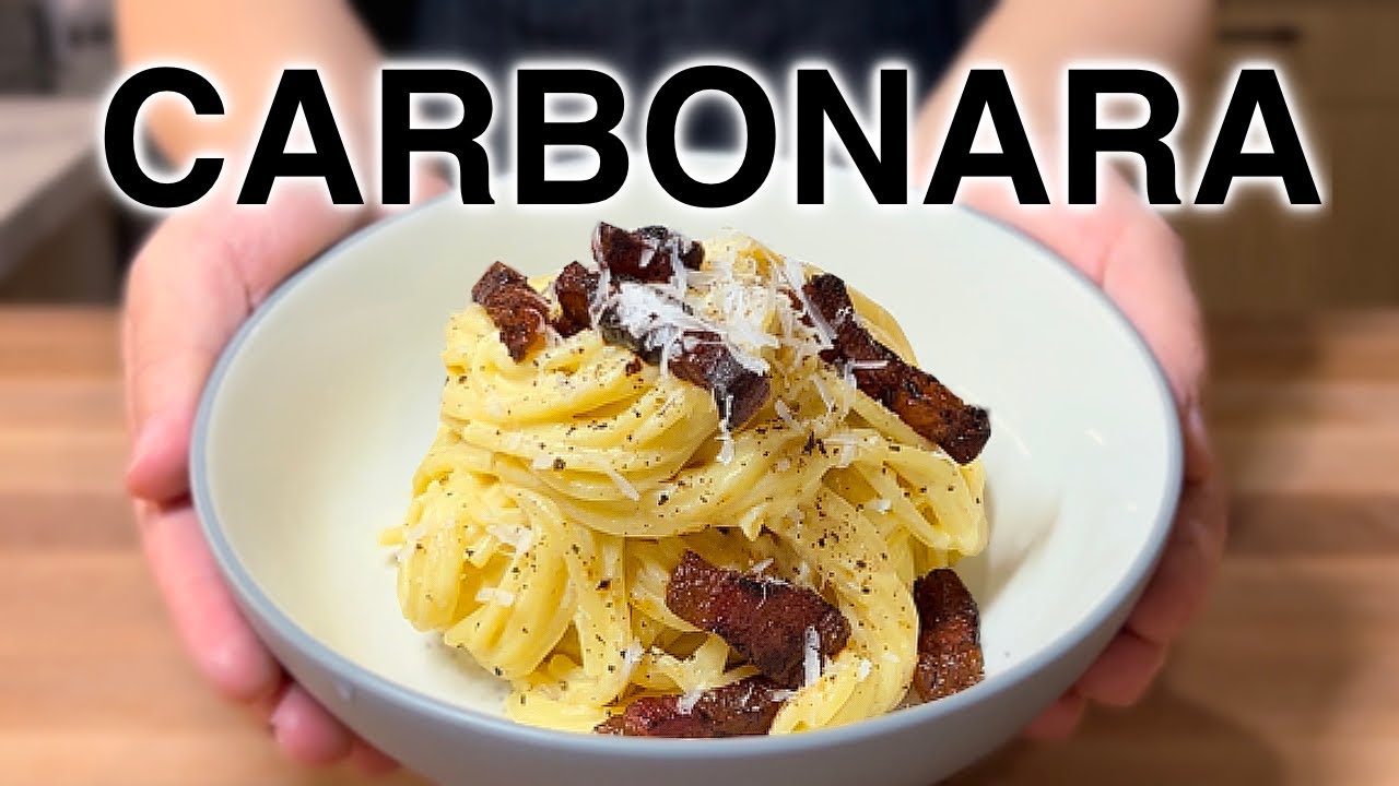 Carbonara Easy & Quick Pasta Carbonara Recipe No More Scrambled