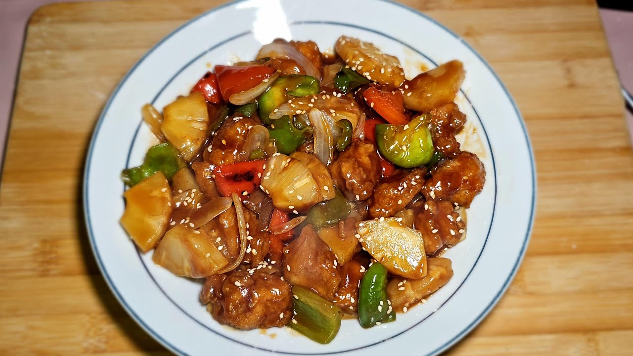 Easy Sweet and Sour Chicken Recipe! Dining and Cooking