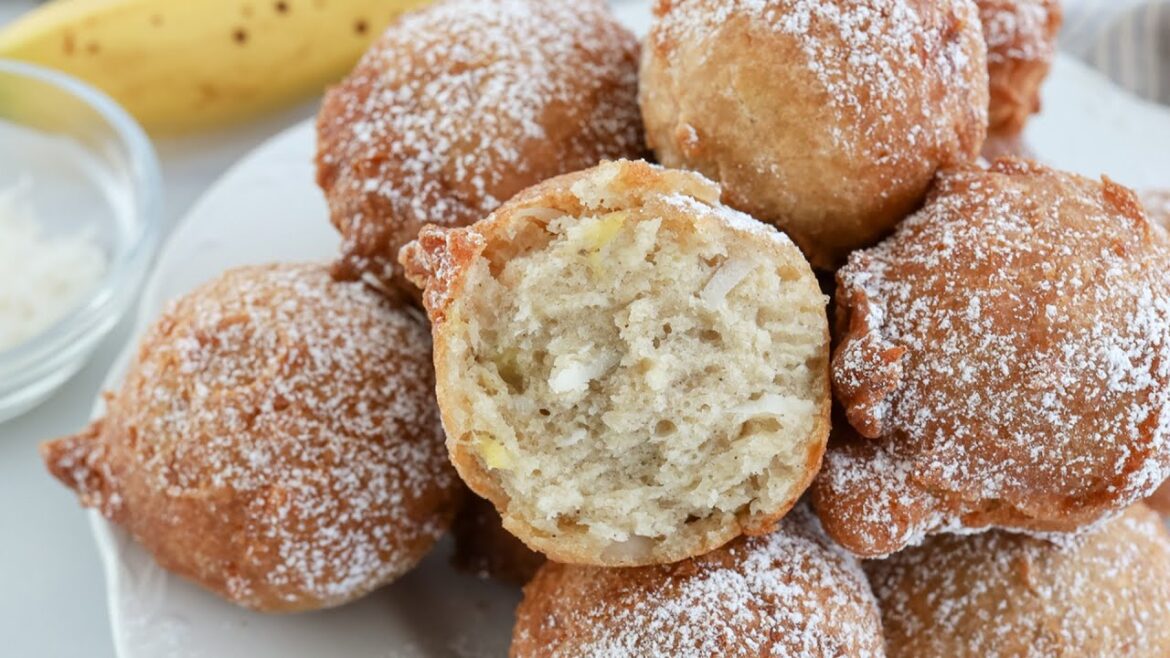 Coconut Banana Fritters Recipe