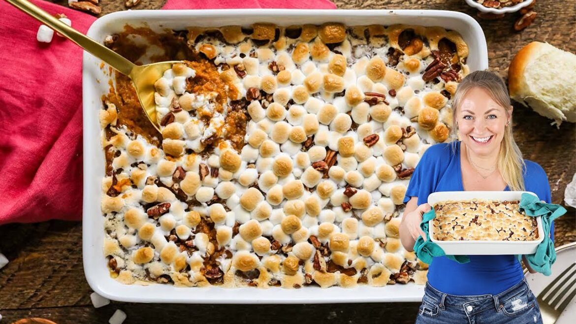 A Staple Thanksgiving Side Dish (Sweet Potato Casserole)