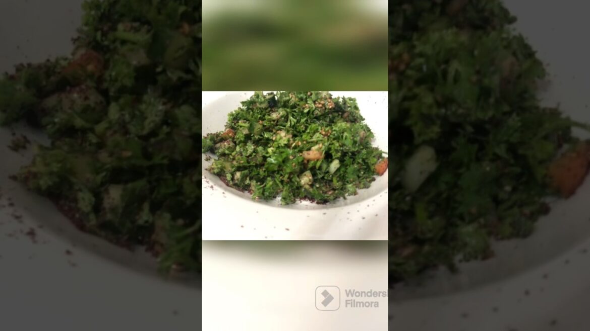 طريقة عمل التبولة التبولة السورية طريقة عمل التبولة التبولة السورية