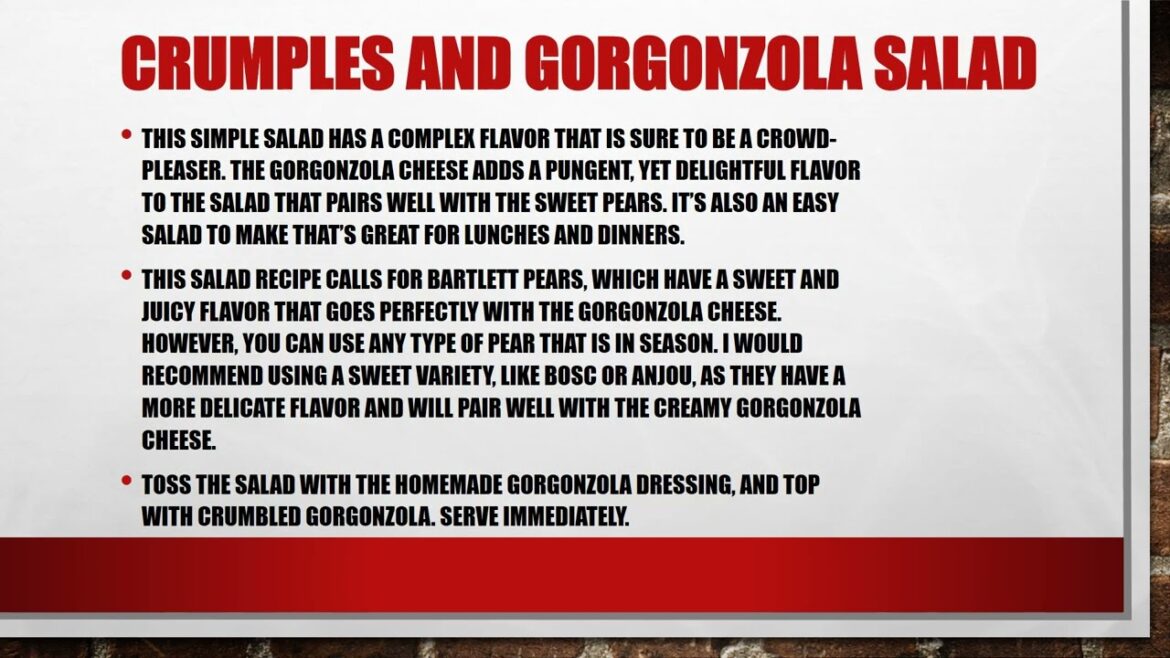 Elevate Your Gatherings with a Rich and Savory Gorgonzola Cheese Dip