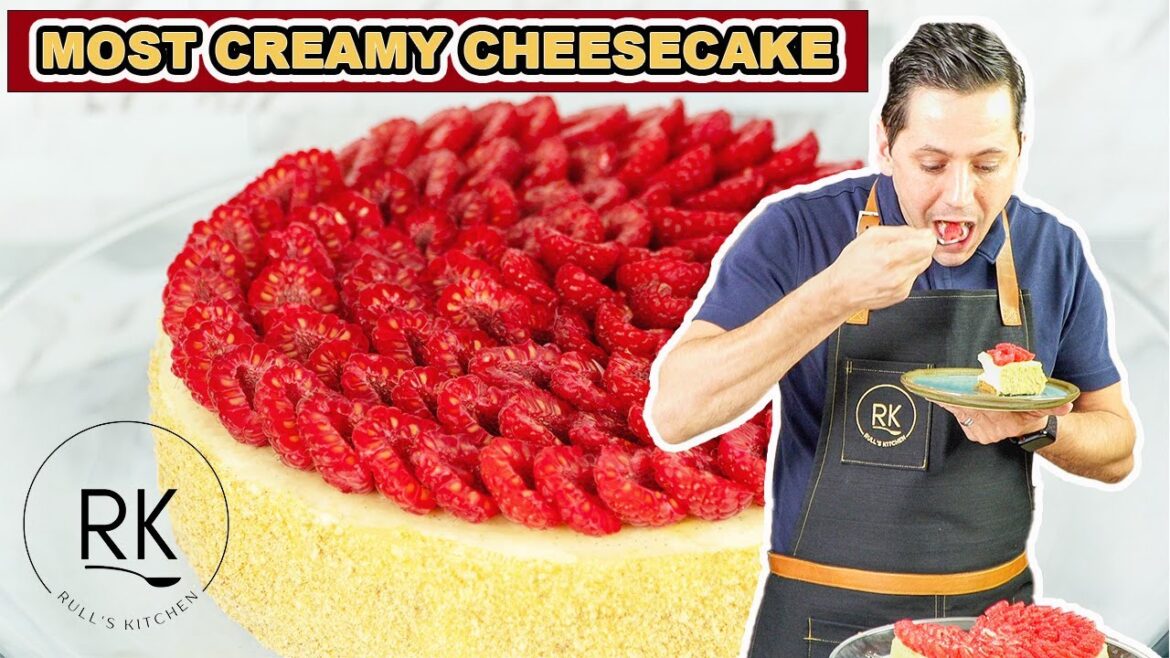 Vanilla raspberry Cheesecake recipe by Christophe Rull