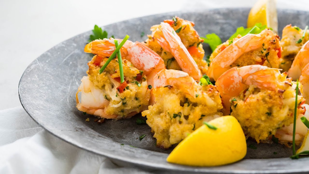 Baked Crab Stuffed Shrimp - Dining and Cooking