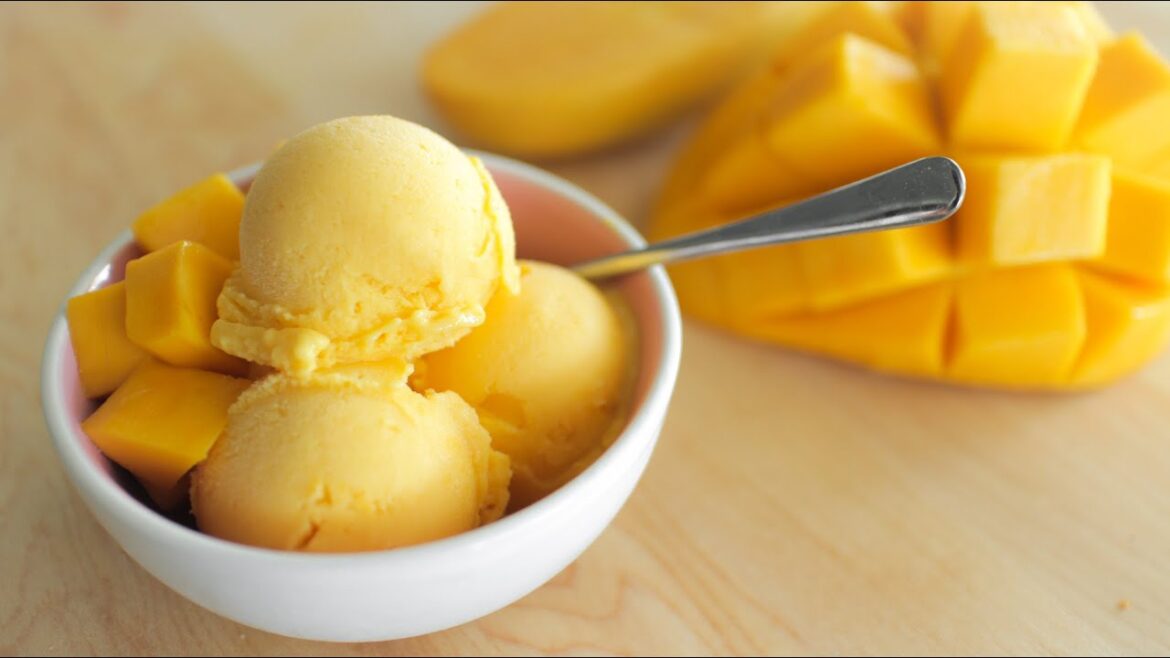 Mango Ice Cream in a Blender Recipe ไอศรีมมะม่วงง่ายสุดๆ Hot Thai Kitchen Mango Ice Cream in a Blender Recipe ไอศรีมมะม่วงง่ายสุดๆ Hot Thai Kitchen