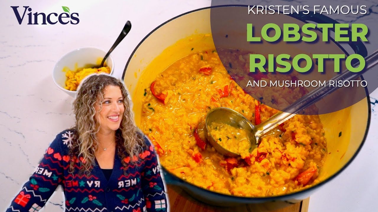 Home for the Holiday's Kristen's Ultimate Mushroom Risotto and