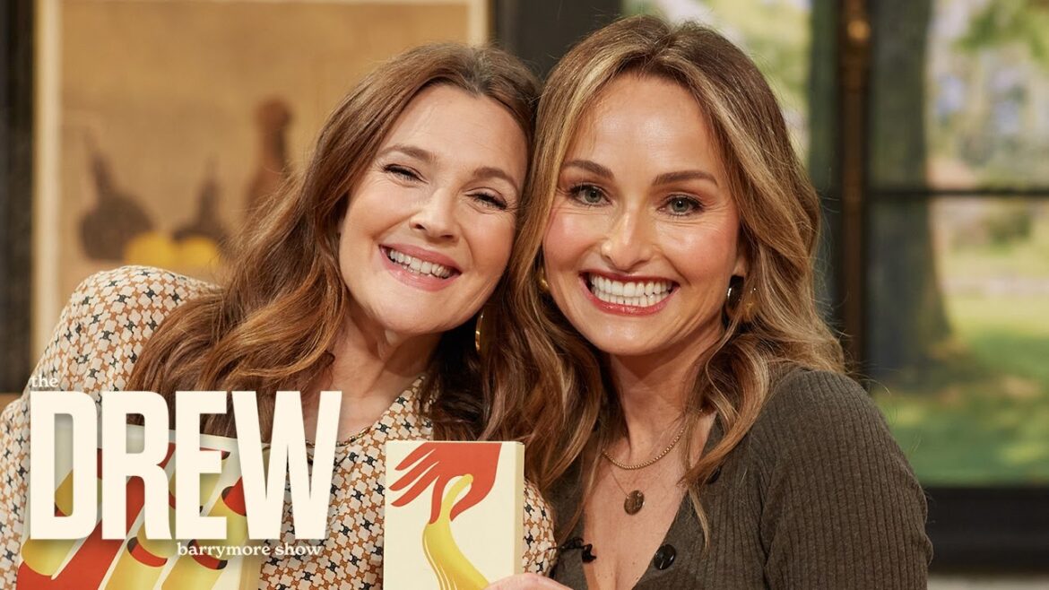 Giada De Laurentiis Shows Drew How to Make Paccheri Pasta w. Mushroom Marsala | Drew Barrymore Show